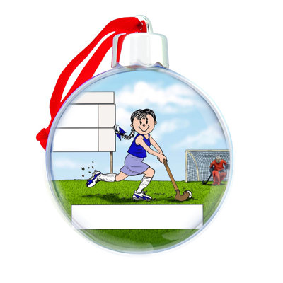 Ornement en forme d'ampoule de Noël personnalisée