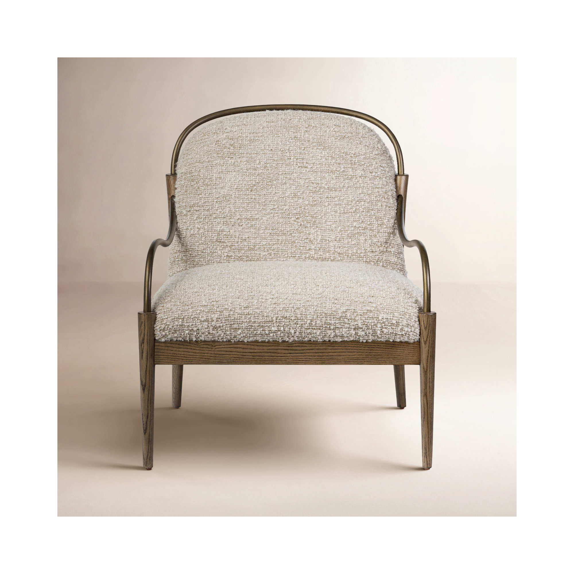 Demi Chair, Gray Acrylic