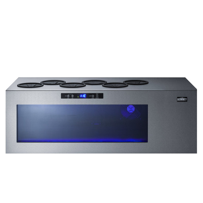 Summit Appliance Single Zone 36'' Freestanding 6 Bottle Wine Refrigerator