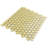 Hudson 1" Hex 11-7/8 " x 13-1/4 " Porcelain Mosaic Floor and Wall Tile-62376024