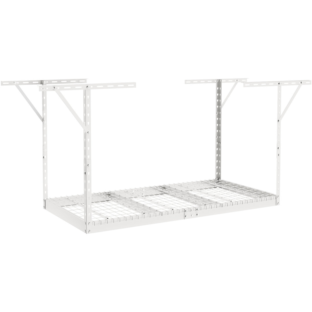 Naidaly Metal Height -Adjustable Ceiling Mounted Rack
