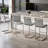 Mikale Upholstered Counter Stool with Metal Frame-334064578-334064576