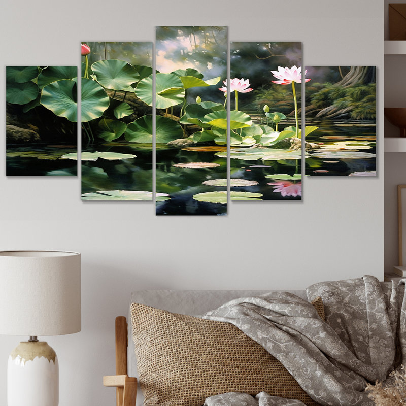 Traditional Plants & Flowers Wall Decor on Metal