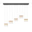 Cowbell 5 - Light Kitchen Island Geometric LED Pendant-1568310901-1568310850
