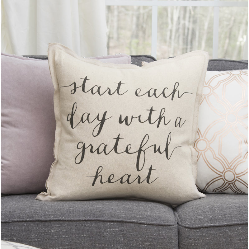  Cotton Throw Pillow