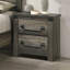 Table de chevet Farmhouse Rustic Grey