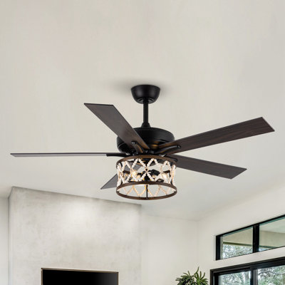Ventilateur de plafond 52 po avec ensemble d'éclairage Fells