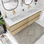 Meuble-lavabo mural 72 po avec plateau en résine Ryton-1645502922
