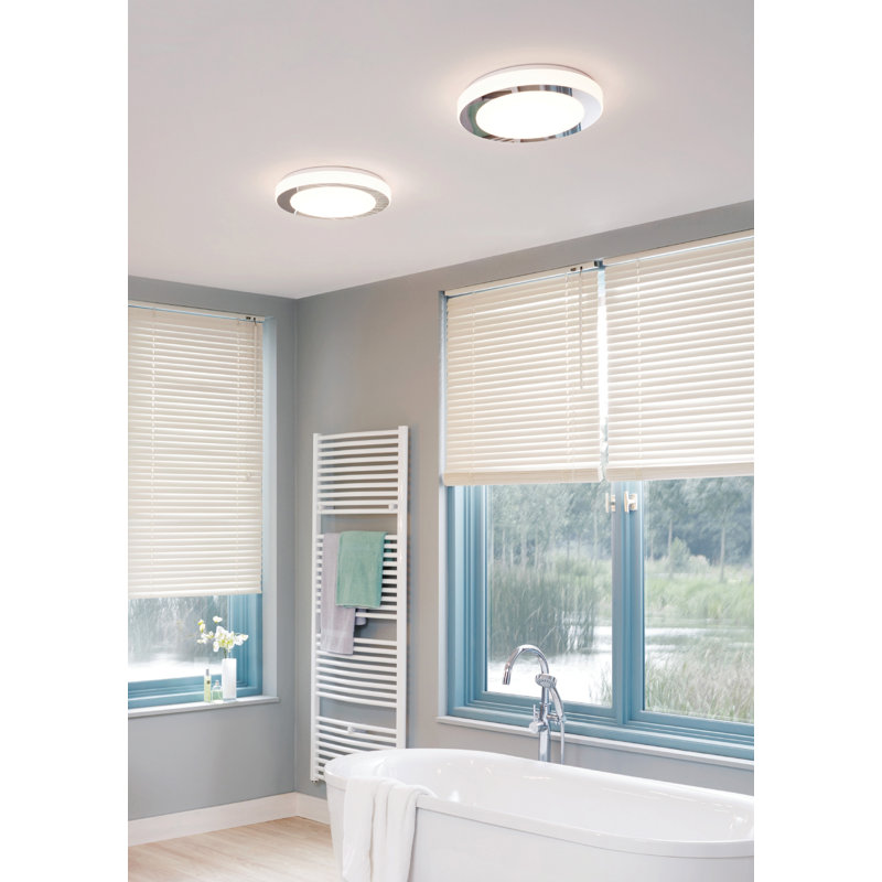LED Flush Mount, Chrome