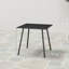 Square Metal Outdoor Bistro Table , 80.00cm cm W 80.00cm cm D
