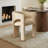 5-Piece Mid-Century Round Dining Set For 4-2043286139