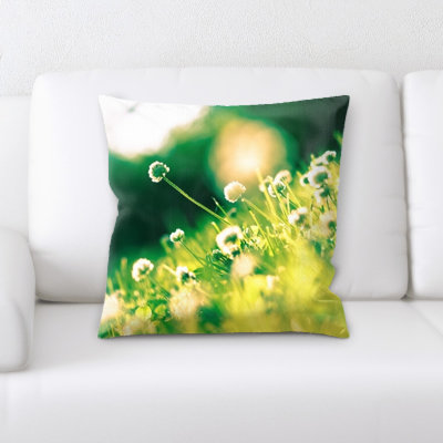 Microsuede Reversible Throw Pillow