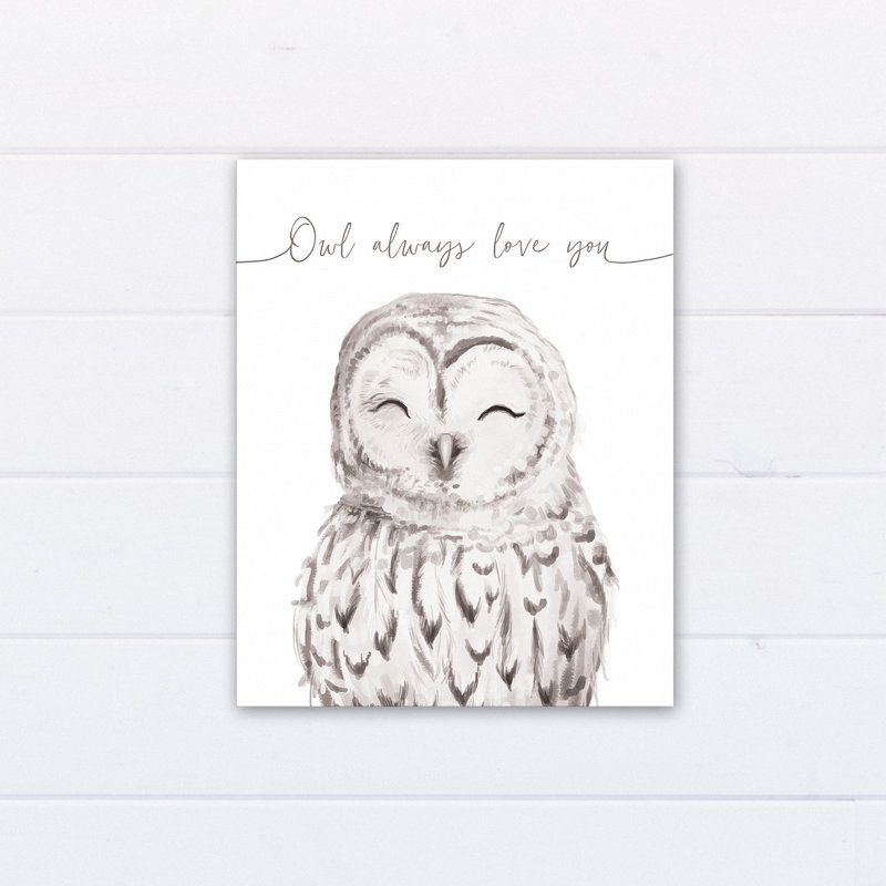 Art sur toile, hibou