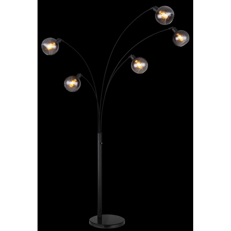 208cm Powder Coated Traditional Floor Lamp