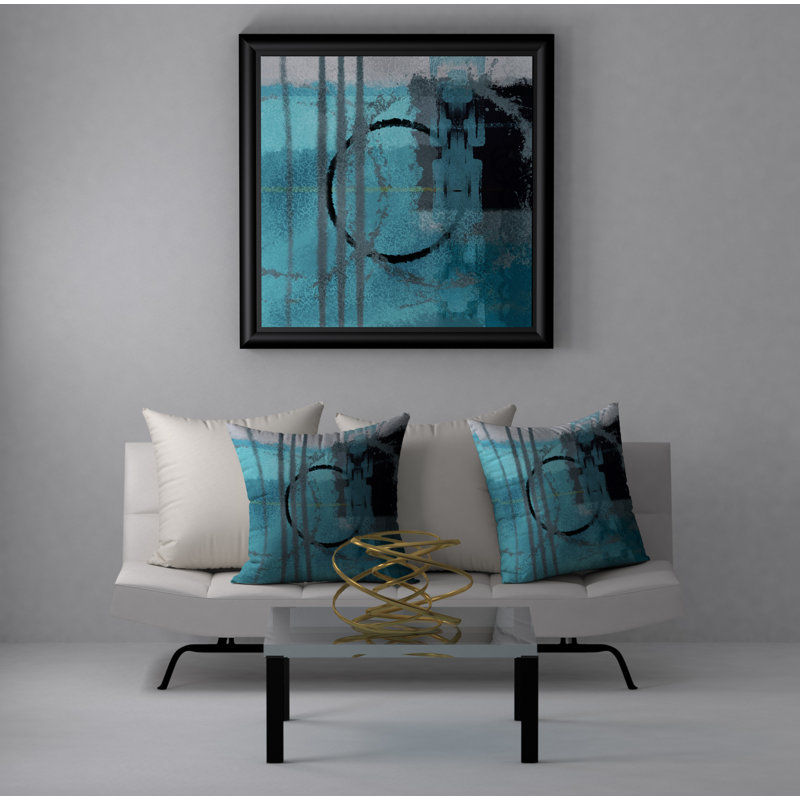 Housse de coussin décorative carrée spotless, 18 po x 18 po