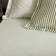 Sigita Mélange Striped 100% Cotton Standard Fitted Sheet