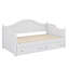 Canapé-lit simple en bois avec lit gigogne extensible et tiroirs de rangement pratiques-2081363178