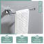 Porte-serviettes mural en acier inoxydable SUS304-121903407