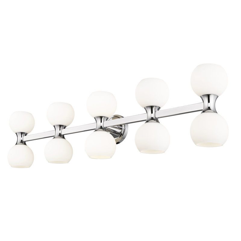 10 - Light Dimmable Vanity Light, Chrome