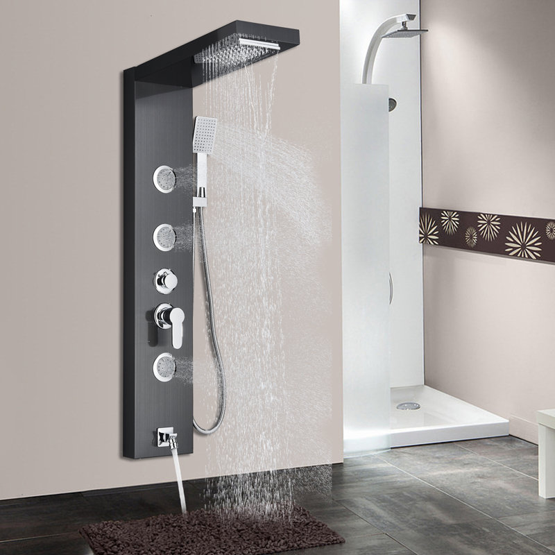 48'' Shower Panel with Fixed Shower Head