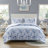 Christa Floral Striped Duvet Cover Set-1967018680