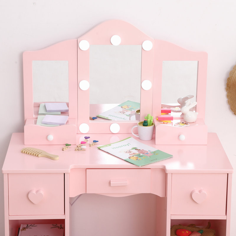 Coiffeuse Ilomae, Rose