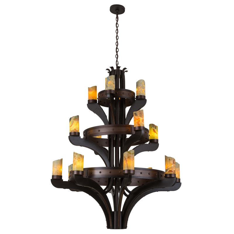 Castilla 16 - Light Dimmable Tiered Chandelier