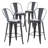 Berthiaume Swivel Counter Stool with Metal Frame-1369615176-1369615177