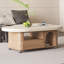 Table basse mobile de rangement de style médiéval-129019445