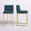 Tabouret de bar en acier inoxydable Privy Performance de Modway-184149194-240901841-240865245