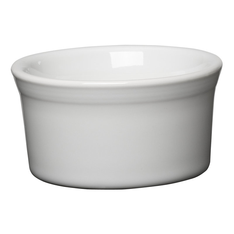 Fiesta 8 OZ Ramekin 4 Inch, White