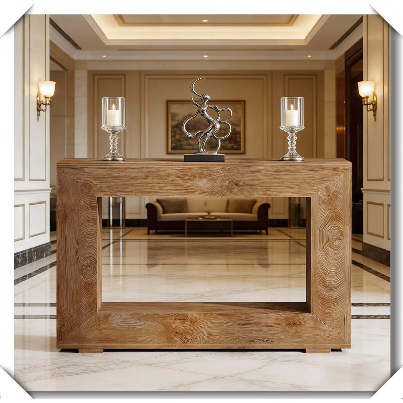 Console moderne en bois robuste et durable, Bois