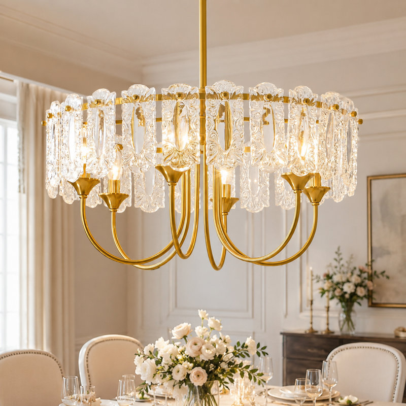 24'' 6 - Light Drum Chandelier