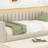 Twin XL Size Upholstery Daybed and Side Storage pocket,Beige-613722675-613722684