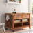 Vargas 2-drawer Kitchen Island/Cart with Locking Casters
