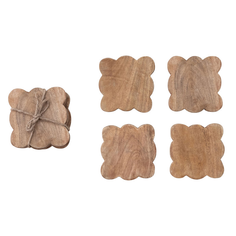 Mango Wood Coasters