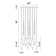 12 - Light Dimmable LED Round / Oval Chandelier