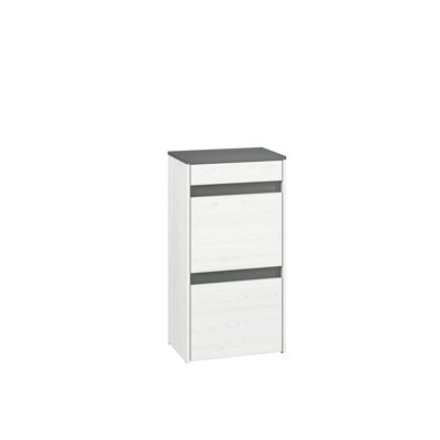 Azaneth 8 Pair Shoe Storage Cabinet