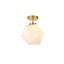 Plafonnier semi-encastré 9,8 po Hankerson-763185111-763185115