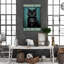Kyrston Black Cat Dr buble Wine and Feline Fine 1 - 1 pièce, impression sur toile tendue-1553597875