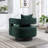 Dangira Upholstered Swivel Barrel Chair-634243268