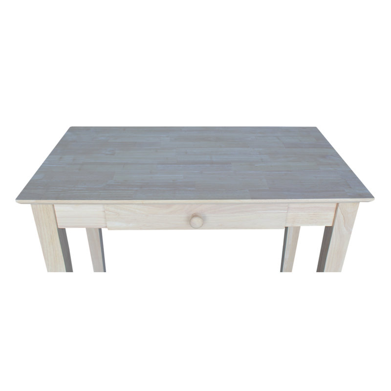 Bureau en bois massif Manatuto, H 30 po x l 36 po x P 20 po