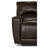  Cassian Leather Match Manual Reclining Loveseat