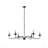 6-Light   Metal Chandelier