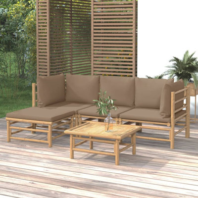 4-Sitzer Lounge-Set Tondola mit Polster