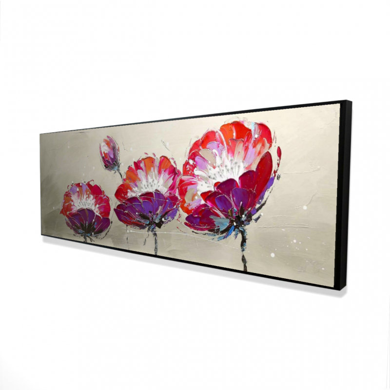 " Three Wild Flowers "