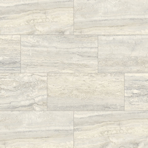 Travino Vein Cut Travertine 12X24 Polished Porcelain Tile