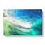 Within The Wave In Blue & Green - Wrapped Canvas Painting-56638051