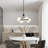 12 - Light Dimmable Globe Chandelier