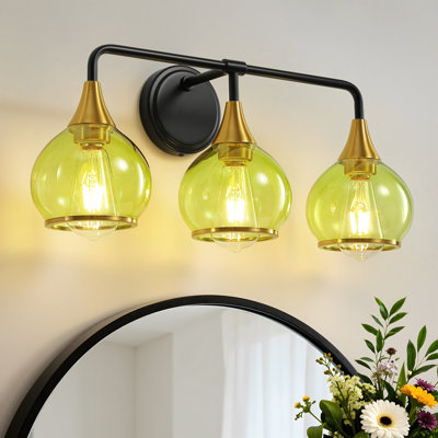 Éclairage de salle de bain à intensité variable 3 lumières Lupe